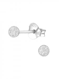 Bungsa Серебряные серьги-гвоздики