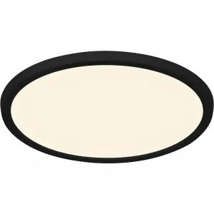 Потолочный светильник LED Oja 29 IP54 3000/4000K DIM LED-модуль 1 шт. теплый белый - холодный белый Nordlux, черный