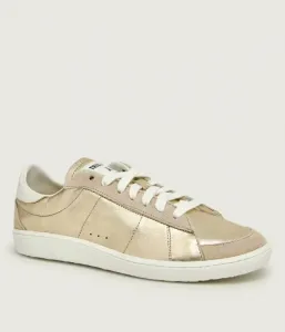 Кожаные кроссовки Patrizia Pepe, золотой