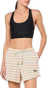 Женские шорты Helly-Hansen Siren из махровой ткани Helly Hansen, 048 Snow Multistripe