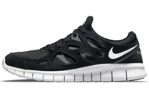 Nike Free Run 2 Черный Белый (2021)