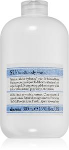 С гелем для душа и шампунем для волос и тела «два в одном» Davines, 500 мл