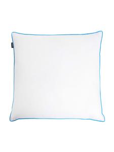 Beliani Подушка ANETO бело-голубого цвета - (Ш) 80 x (В) 7 x (Д) 80 см