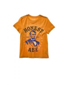 Футболка Peek Kids "Честный Эйб", желтый