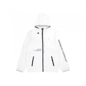 Aape Луноликая куртка с капюшоном, White WHX