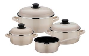 Набор посуды Creme Shadow, 4 предмета GSW, кремовый