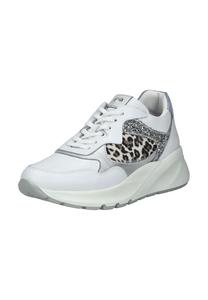 Кроссовки из кожи/текстиля Nerogiardini, белый