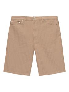 Полосатые шорты Saeddie SAMSOE SAMSOE, коричневый