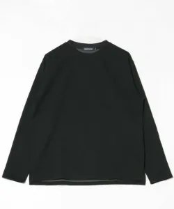 Футболка с длинными рукавами, двусторонняя, с сетчатой подкладкой Union Station, цвет Black