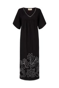 RAFFYA Платье 'Candy Tabard' в черном цвете