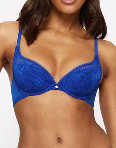 Бюстгальтер с глубоким вырезом Alice цвета кобальта Kbx
