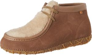 Женские лоферы El Naturalista N5340 Lux из замши цвета древесины/морской