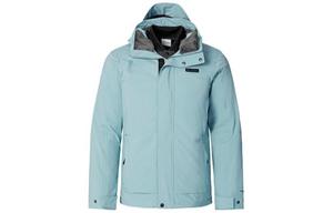 Пуховик мужской синий Columbia