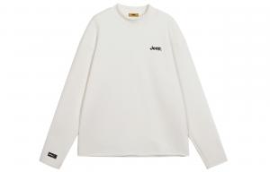 Футболка с рукавом дроп-шиплер Унисекс Jeep, Серо-голубой