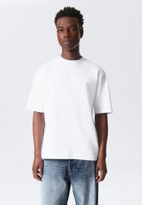 Футболка Weekday Basic T-shirt, White Light/White