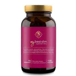 MyBestPharm, MyBestSlim 2.0, Таблетки для похудения, 120 капсул.