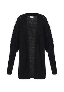 Вязаный кардиган IZIA, черный
