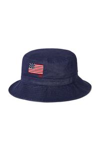 Шапка Polo Ralph Lauren, темно-синий