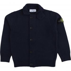 Детский свитер STONE ISLAND, синий