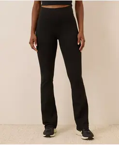 Леггинсы Bootcut на ходу Pact, черный