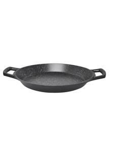 Сковорода для паэльи из литого алюминия диаметром 32 см черного цвета Cheffinger, 36 см