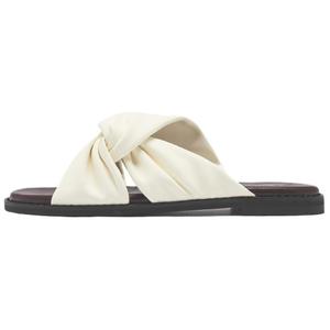 AGSDON Скользящие тапочки 2 см женские черные, цвет Black