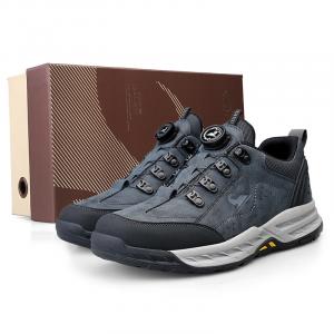 BECK Мужские черные треккинговые кроссовки с амортизацией, противоскользящей и износостойкой подошвой, низкие, цвет Black