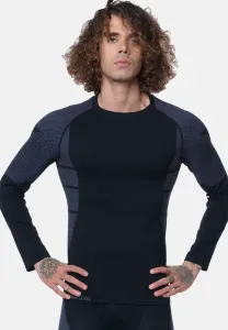 Бесшовная нижняя рубашка Stark Soul, Schwarz Grau