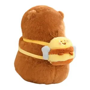 Плюшевая игрушка капибара высотой 23см/33см/45см MAOGEGE