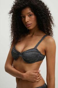 Бикини-топ Answear Lab, серебряный