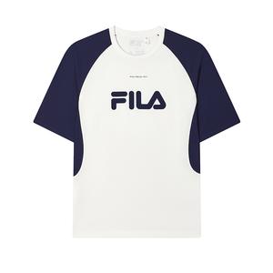 FILA Футболка мужская облачно-белая