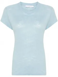 Льняная футболка Third IRO, синий