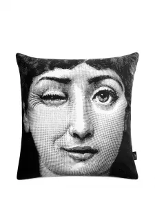 Подушка Tema e Variazioni n. 82-130 (40 x 40 см) Fornasetti, черный