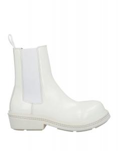 Ботильоны Bottega Veneta, молочный