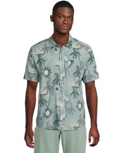 Рубашка RVCA Sunsets Short, цвет Blue Haze