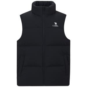 CAMEL Теплый жилет из флиса для мужчин, Phantom Black