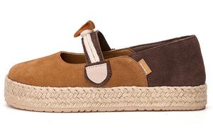 Эспадрильи Joy&Mario, коричневый/темно-коричневый