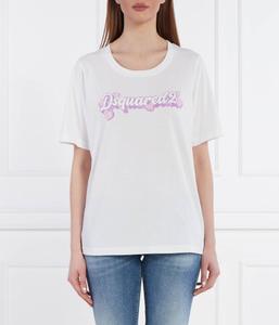 Футболка свободного кроя Loose fit Dsquared2, белый