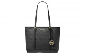 MICHAEL KORS Дорожная сумка Jet Set Travel из прорезиненного хлопка