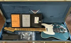 Fender Custom Shop Twisted Telecaster Custom Journeyman 2025 - Состаренный океанский бирюзовый / 7 фунтов 12,8 унций #CZ583263