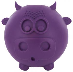 Занятой приятель Занятый приятель Корова Вау М-Л Busy Buddy, цвет фиолетовый