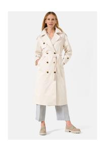 Женский тренч Грета, двубортное пальто с поясом RICANO