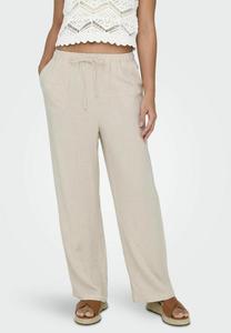 Брюки Only Hose Gerade Geschnitten Mittlere Taille Hose ONLY, слоновая кость