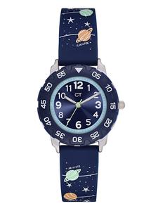 Cool Time Кварцевые часы темно-синего цвета