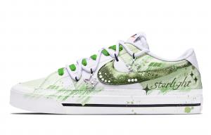 Nike Легкие низкие кроссовки для скейтбординга Court Legacy, унисекс, светло-зеленые