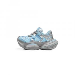 XMZY Интерстеллар Фрисби Серия Икс Дименшн Дышащие Высокие Низкие Топ Чанки Кроссовки Унисекс - Синий [Женские], цвет Blue[Women's]