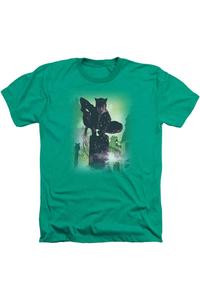 Футболка / футболка для взрослых Batman Catwoman #63 Cover Heather Gildan, цвет kelly green