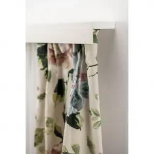 Карниз Пластиковый карниз с накладкой 2-рядный, желаемая длина по заказу, потолочное крепление, удлиняемый, простой монтаж, лаконичный Garesa, белый