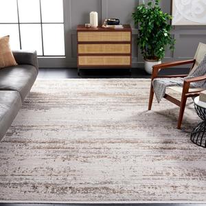 Ковер SAFAVIEH, 244 x 305 см, - коллекция Diamond - большой - бежевый и серо-коричневый, без линьки и легкий в уходе, идеален для гостиной, спальни, офиса, столовой (DIA130B)