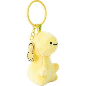 Плюшевый кулон PettyDust Universe Momo Little Dinosaur, Hug Collection, высота 8см OSc&c, Mang-Eat Away Worry[желтый]